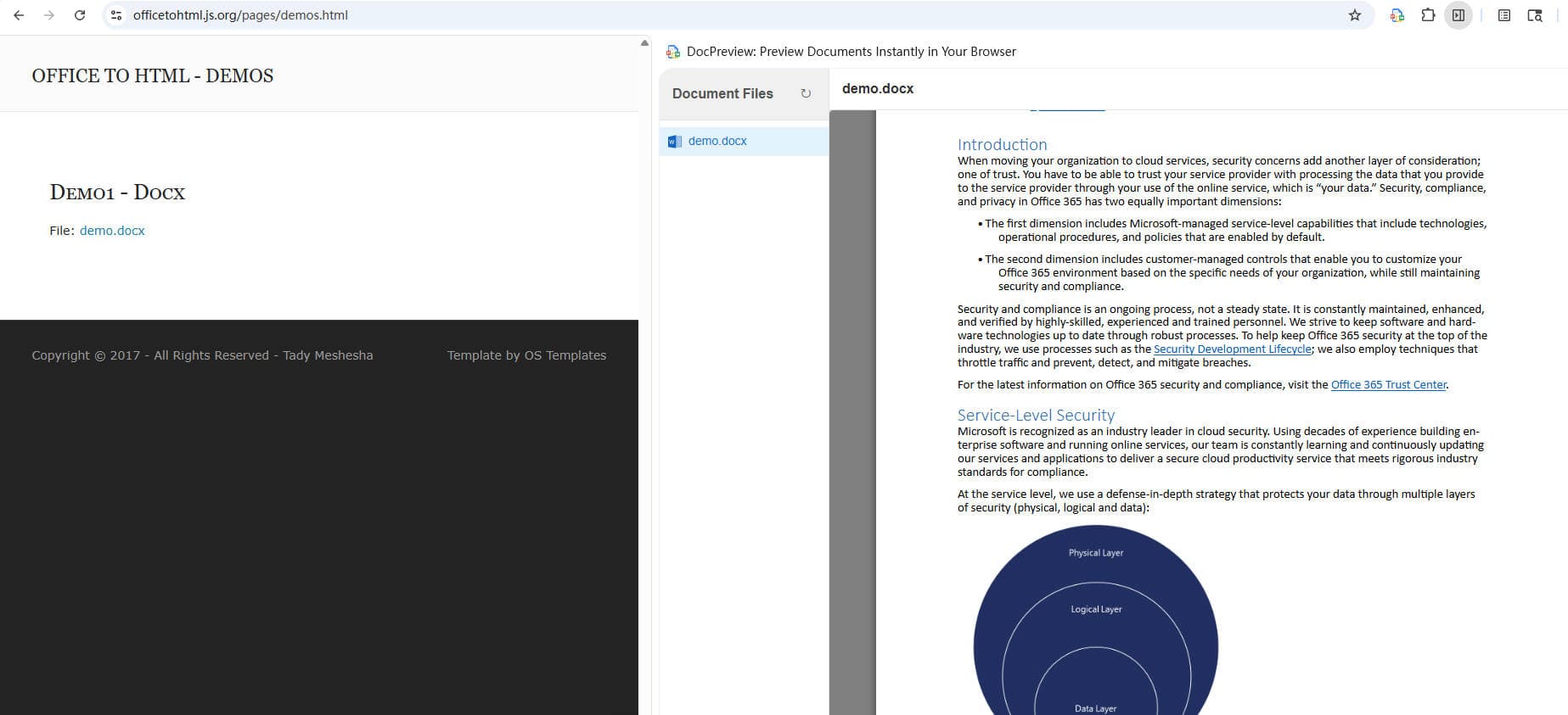 Document Preview Example 2